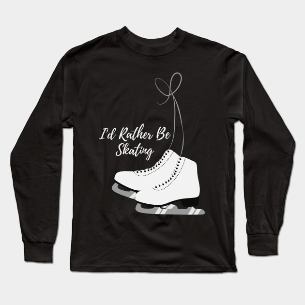 Ice Skating 36 Long Sleeve T-Shirt by TheSeason